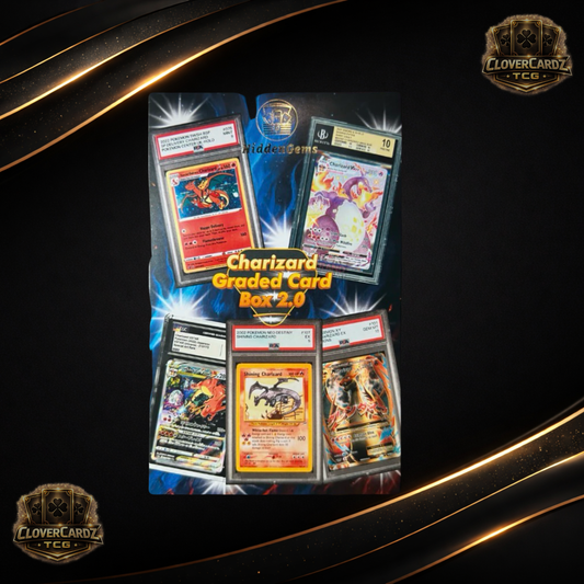 Hidden Gems Pokémon Graded Charizard Box 2.0